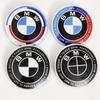 2026 Hot 1/2Pcs For BMW E46 E90 F30 F10 F20 G20 E87 E63 E60 F01 F02 G14 74mm 82mm Car Front Hood Emblem Trunk Rear badge logo  Accessorie CVB2