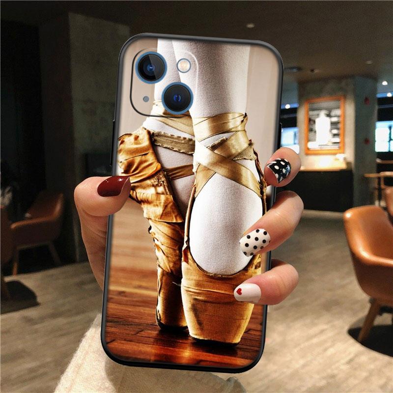 IK11 Scarpe da Punta da Balletto Ballerina Nuova Custodia per Telefono Guscio di Lusso per iPhone SE X XS XR 16E 17 11 Pro Max 8 7 6 6s Plus Air