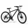 Mountain Bike for Men and Women 66 Cm Outdoor Bicycle 21 Speeds, Adult Bikes with Front Suspension, Adjustable Saddle, All-Terrain Tires, Aluminum