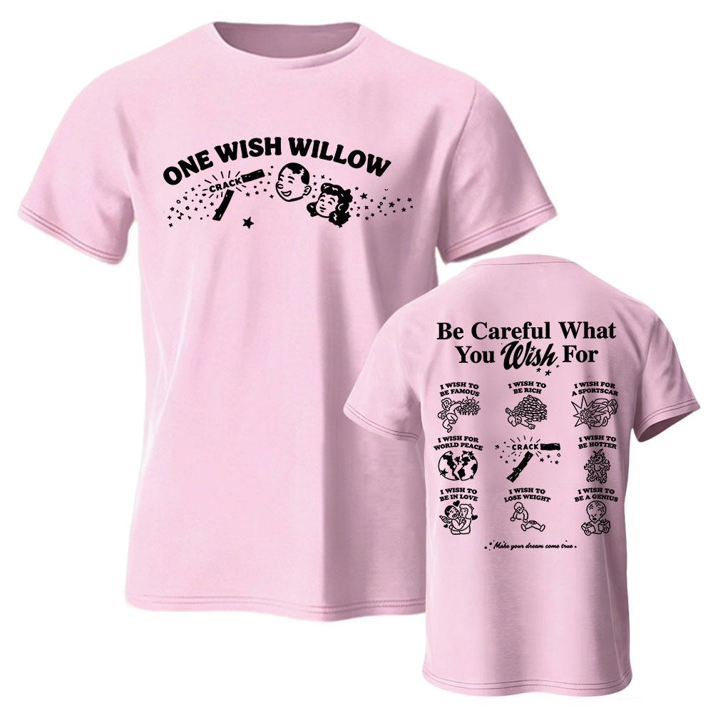 Film Obsession Ein Wunsch Weide T-Shirt Kurzarm Baumwolle Sommer Lässig T-Shirts Unisex Streetwear Mode Grafik T-Shirts