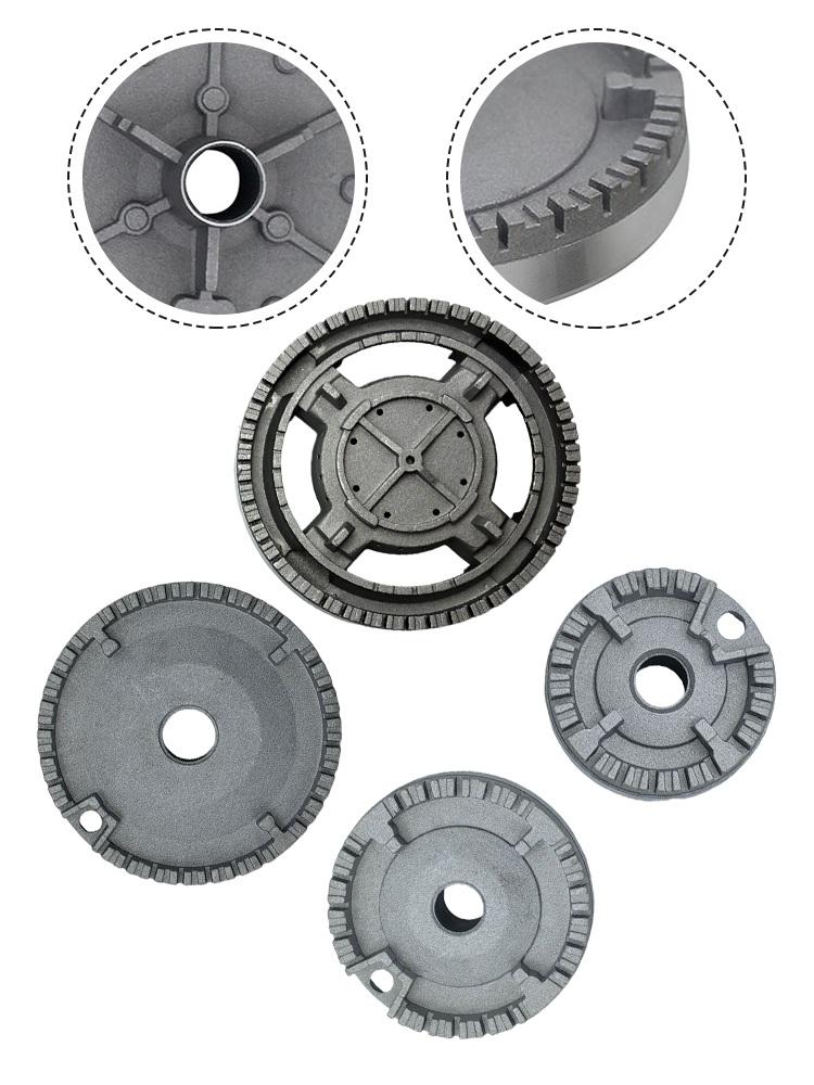 47/68/94/125mm Aluminum Gas Stove Ignition Switch Stove Burner Divider For SABAF Burner Embedded Gas Stove Spare Parts