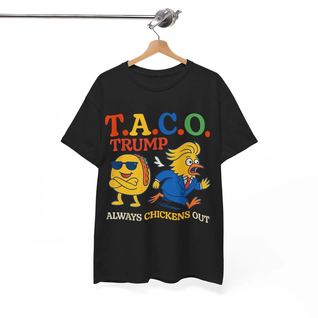 Trumps Always Chicken Out Taco America Vintage T shirt