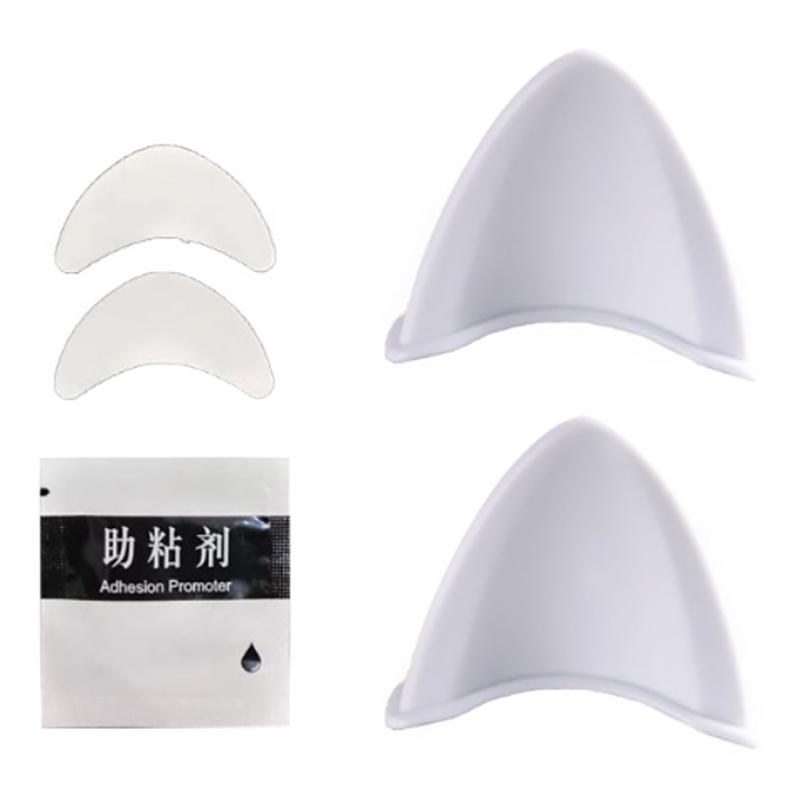 2 szt. Kask motocyklowy samochodowy Diabeł Róg Słodkie Uszy Kocia Dekoracja Motocross Pełna Twarz Off Road Kask Dekoracja Akcesoria Samochodowe