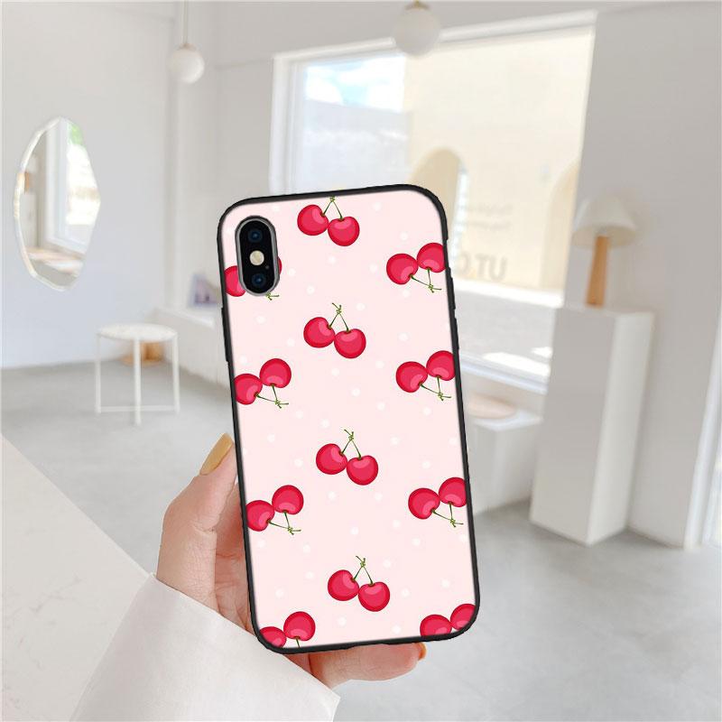 PP19 Cherry fruit Cute Case for Motorola Edge 60 60s 70 G86 G56 G54 E14 G04S G45 G54 G64 S30 S50 X30 X40 X50 Ultra Pro Power