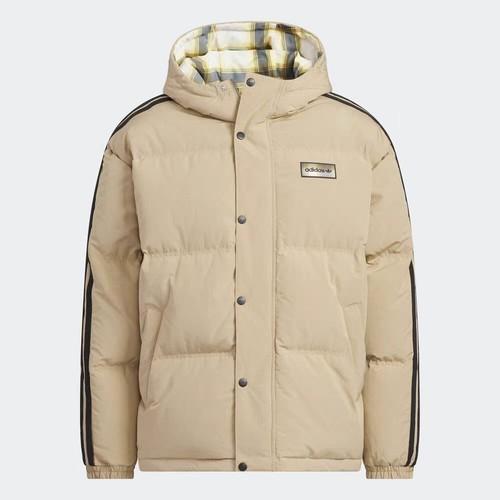 Adidas Originals FW25 REVERSIBLE DOWN JACKET KF9278 Asian Size 2XL коричневый