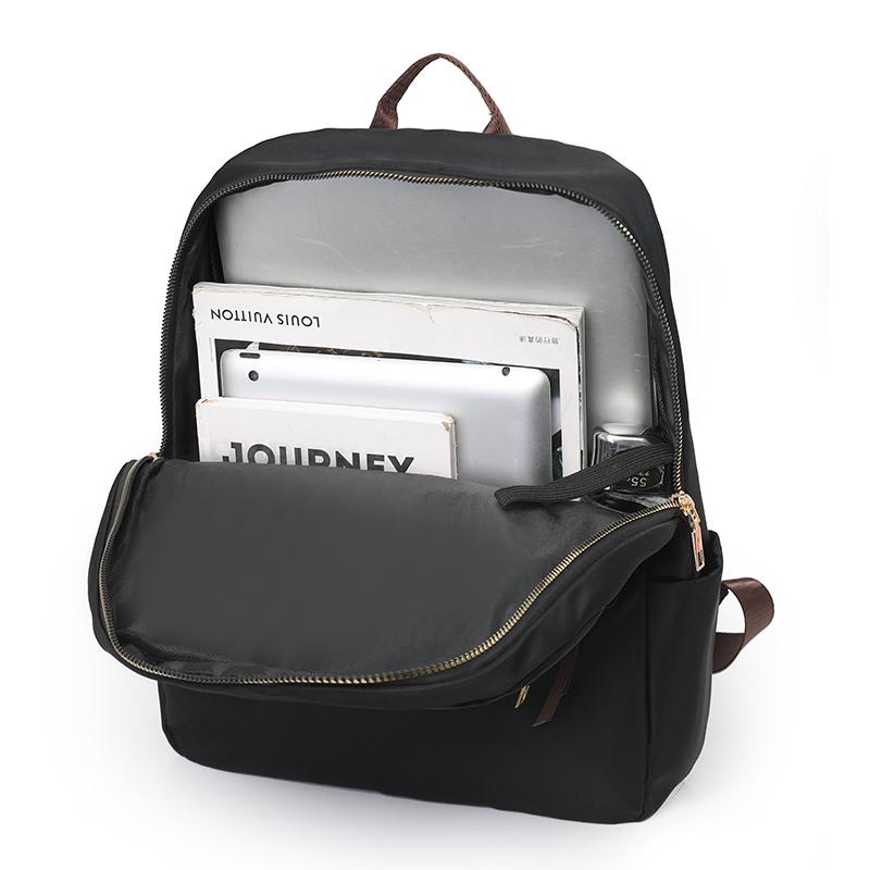 Nylon Rucksack Damen Leichter Rucksack Große Kapazität Reisetasche