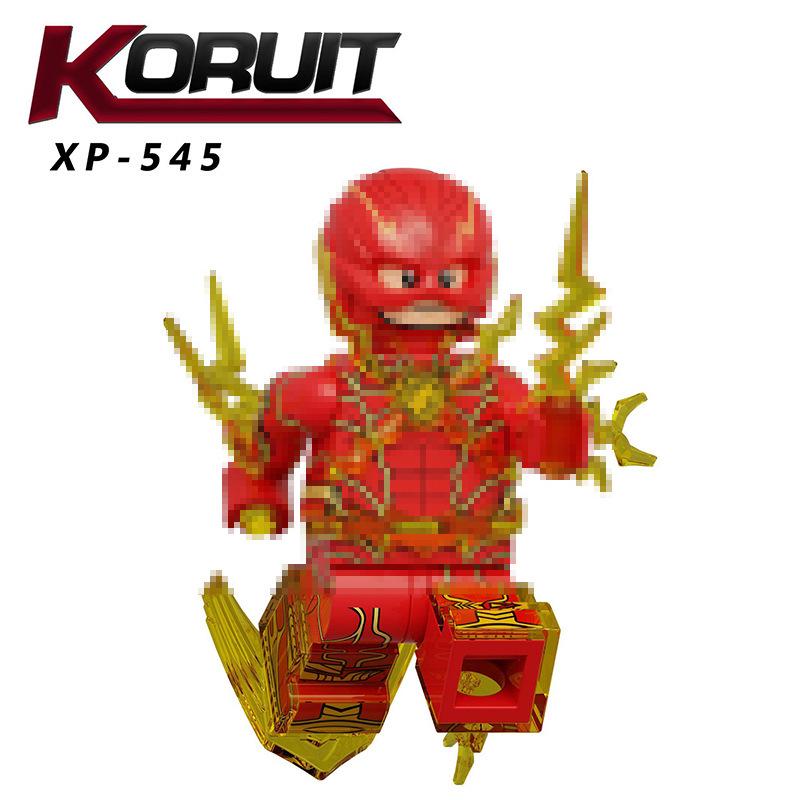 Kelei KT1071 Superhero Series: The Flash & Supergirl Building Block Minifigures for Kids
