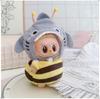 First, Second, and Third Generation Labubu Doll Clothes: 17cm Plush Onesie for 10cm Labubu Dolls, Cute Cartoon Design