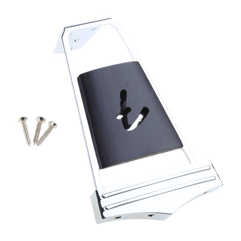 4 String Electric Guitar Trapeze Tailpiece  Guitar Bridge Trapeze Tailpiece Rosewood Inlay Guitar Bass Part 1