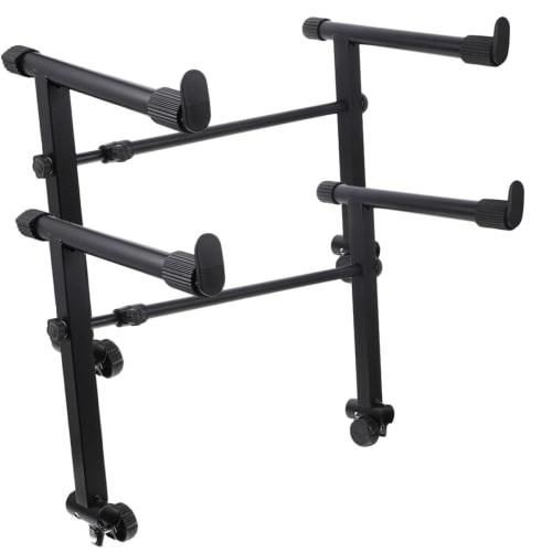 LIFKOME Adjustable and Telescopic Keyboard Elevation Rack, 2-Pack, Compact, Lightweight, Portable, Folding Design