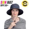 Cappello a Rete per la Testa, Cappello da Safari Cappello da Sole Cappello a Secchiello con Rete Nascosta