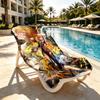 Genshin Impact Print Beach Towel Design, Soft, Lightweight. for Home Bathroom, Spa, Pool, Yoga, Surfing, Camping, Gift for Family, Friend