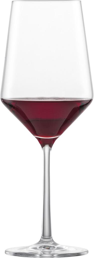 ZWIESEL GLAS Break-Resistant Wine Glasses for Pure Red Wine (Bordeaux) and Cabernet Sauvignon Blanc, Pair of 2, Machine-Made (m122315)