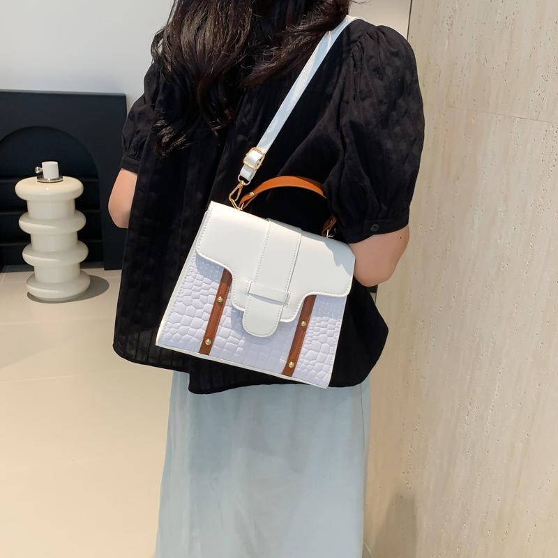 Handbag Simple Fashion Shoulder Bag Simple Messenger Women's Bag 2025 New Model New Casual Fashion Small Square Bag