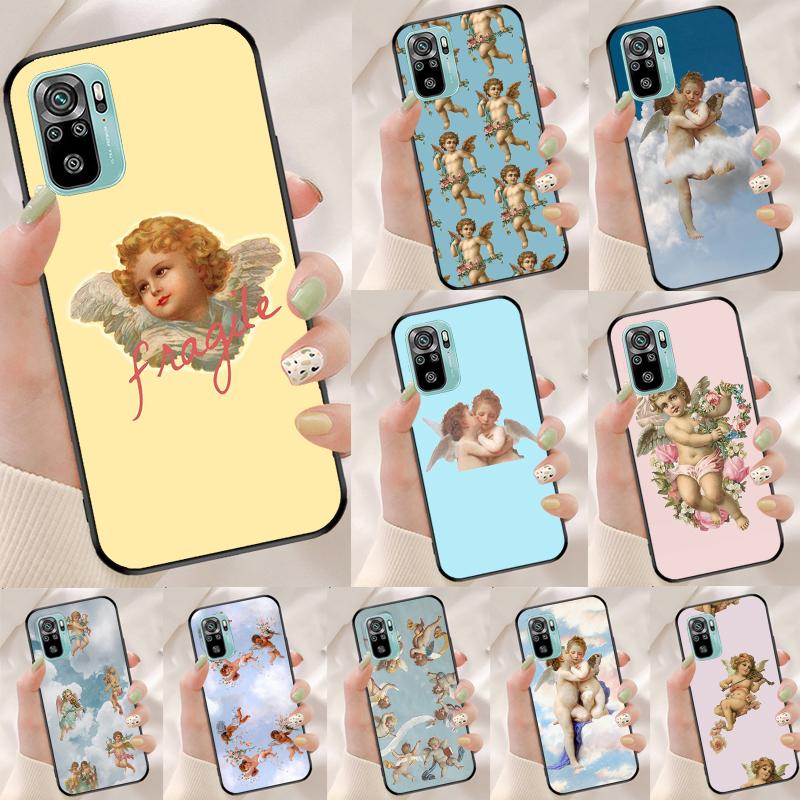 Renaissance Angels In Sky Cover For Xiaomi Redmi Note 14 13 Pro 12 11 9 10 9S 10S 11S 12S Redmi 14C 10C 12C 13C Case
