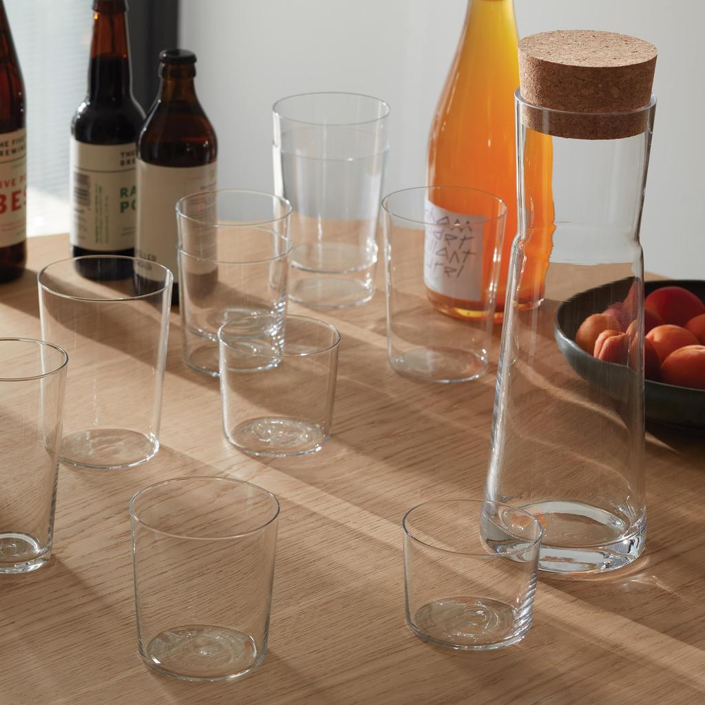 LSA Gio Tumbler Set of (low), 4, Glass, 310ml, G060-09-992A