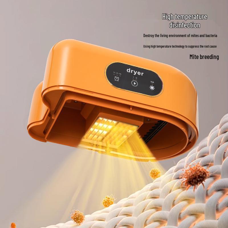 Portable High-Temp UV Clothes Dryer for Quick, Deep Mite Removal in Dorms