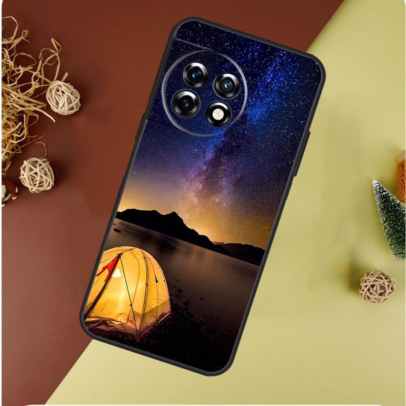 Camping Nature Mountain For OnePlus Nord 4 CE 3 2 Lite N20 N30 9 10 Pro 8T 9RT 10T 10R 13R 12R 11 12 13 Phone Case