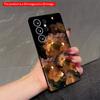 2DFlat Samsung phone case Moonlit Flowers Phone Case Applicable to Galaxy S23 S24 S25ULTRA S26 A12 A14 A15 A16 A54 A55
