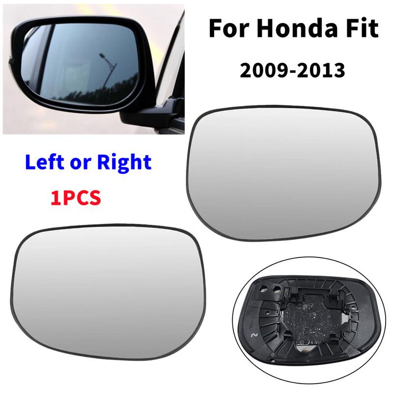 For Honda Fit 2009-2013 Jazz 2011-2013 1PCS Outer Rearview Side Mirror Glass Lens Reflector Lens Car Accessories Without Heated
