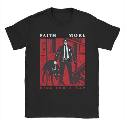 T-shirt Faith No More per Adulti Streetwear Magliette in Cotone Estive Girocollo Harajuku T-shirt all'Ingrosso Top Oversize