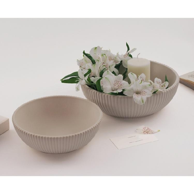 Striped Bowl Resin Moulds for Home Decoration, Resin Bowl SIlicone Moulds for Epoxy Resin, Candle Holder, Vanity Tray