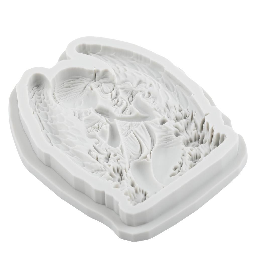 Engel Silikonform Engel Fondantformen Kuchen Dekorationswerkzeuge Themenkuchen Dessert Dekoriert Schokoladenbonbonform