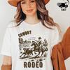 Western Cowboy Tshirt, Vintage Cowboy Rodeo T-shirt, Vintage 90s Shirt,Retro Rodeo Outfit, Wildwest Cowboy Tee Unisex,90s Grunge Rodeo Tee