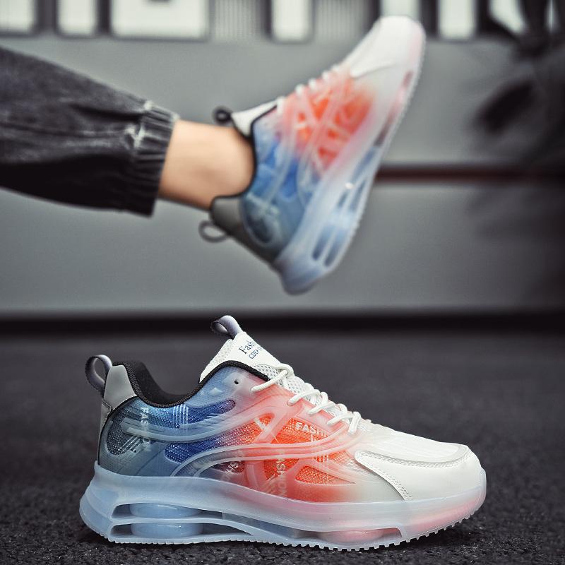 Pantofi bărbați 2024 nou vară respirabili casual alergare pantofi sport antiderapanți cu talpă groasă înălțătoare adolescent tată pantofi la modă