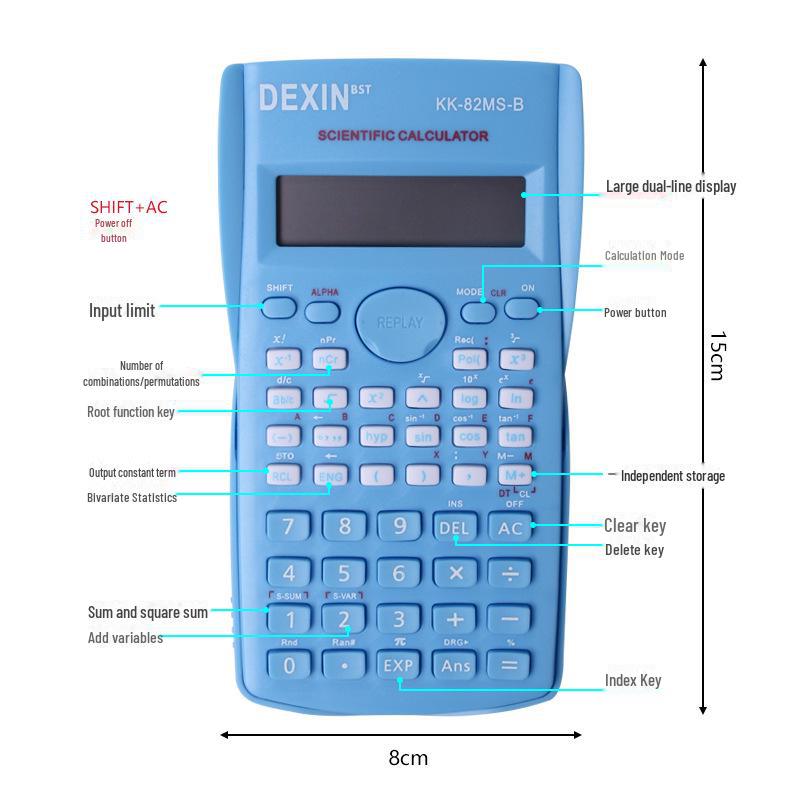 Multifunctional Scientific Calculator for Students and Office Use