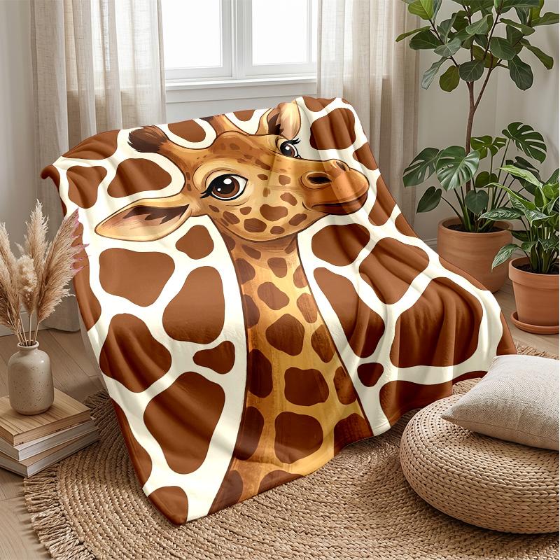 Cute Frog with Mushrooms blanket Personalized Name Flannel Blanket Soft Cozy Plush Throw for Sofa Bed Lightweight Home Decor