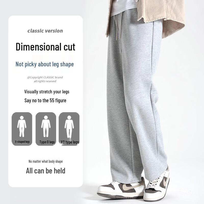 Jeanswest Men's 2025 Spring/Autumn Loose Straight-Leg Casual Pants