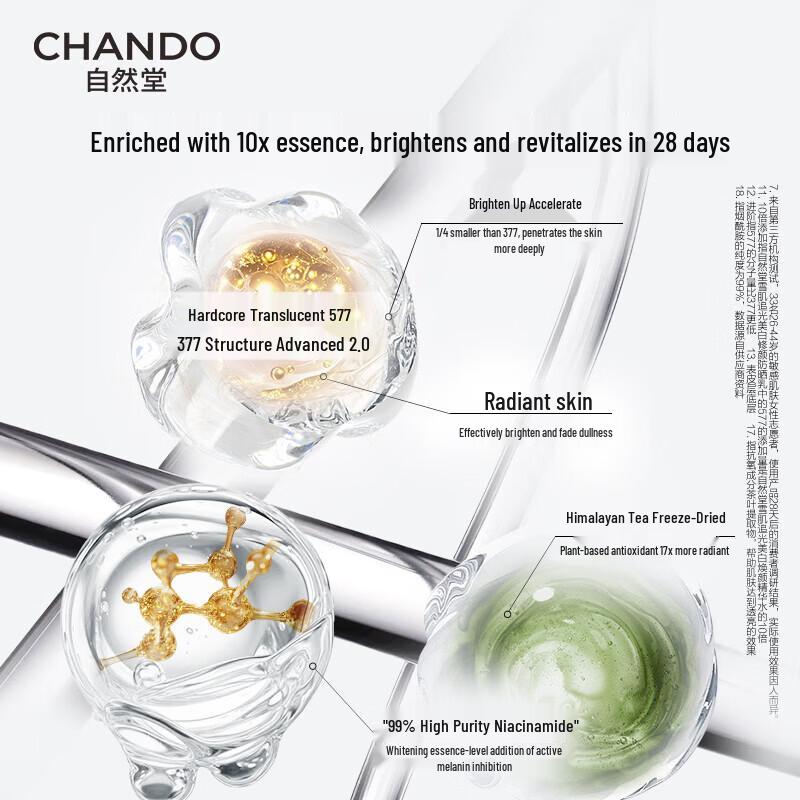 CHANDO Snow Muscle Radiance Whitening High-SPF Sunscreen Lotion
