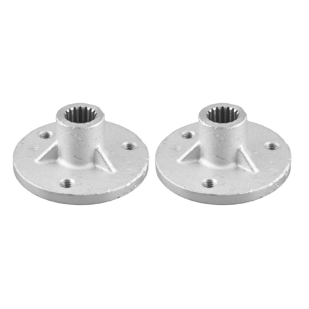 Pair of 17T 3 Stud Rear Wheel Hub Shaft Steel Alloys Rear Axle Wheel Hub for Quad Bike ATV Dune Go Kart with 5 Inch
