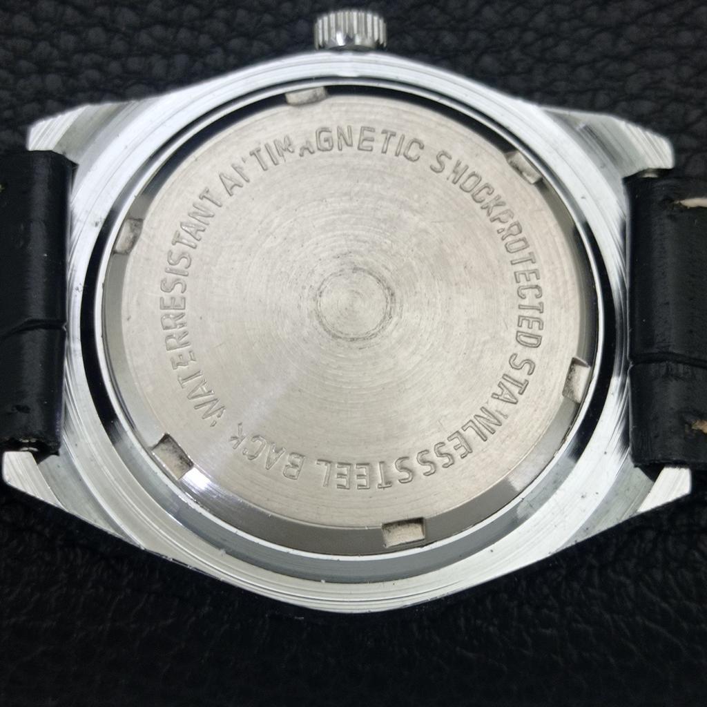 SIMPLON HAND-WINDING VINTAGE SWISS MENS REFURBISHED BLUE DIAL WATCH a704624-1