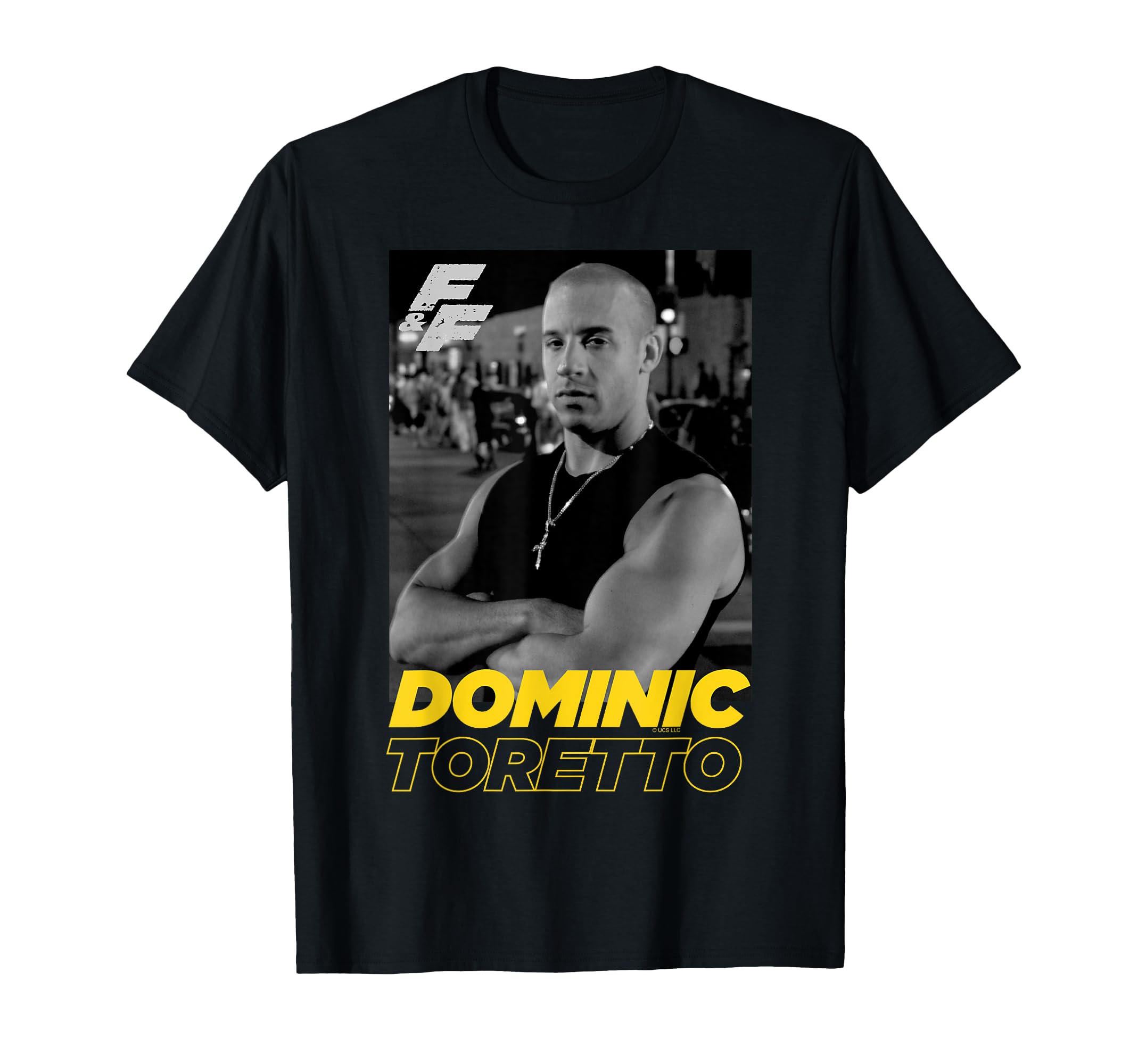 

Fast and Furious Dominic Toretto Portrait Logo T-Shirt