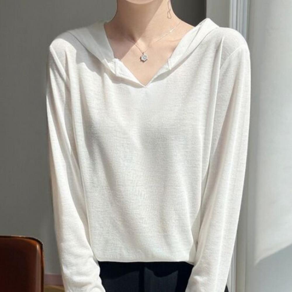 Navava Women Basic Solid Long Sleeve T shirT nT3283