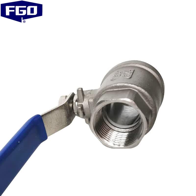 FGO Stainless Steel Two-Piece Ball Valve