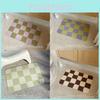 Ins Style Square Silicone Diatom Mud Floor Mat With Antislip Surface For Home Use And Entryway