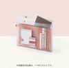 Kokuyo Pouch Pen Large A5 with Inner Oshikatsu Bag-in-Bag Case, Capacity, Size, Transparent, Case, Peep, F-VBF243-6