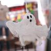 6pcs Realistic White Ghost Pendant Spooky Props Ghost Hanging Ornament  Haunted House