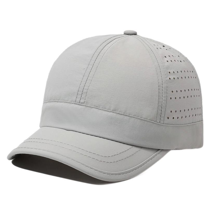 Atmungsaktive Mesh-Baseballkappe für Herren – Verlängerter Schirm UV-Schutzhut, Lässige Outdoor-Sonnenkappe