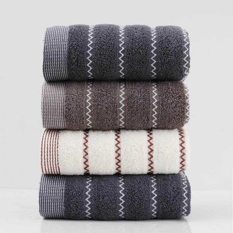 Pure Cotton Towel, Face Wash Thickened Absorbent Household Dry Hair Towel, Adult Male and Female Students Take a Shower and Wipe Their Faces Soft