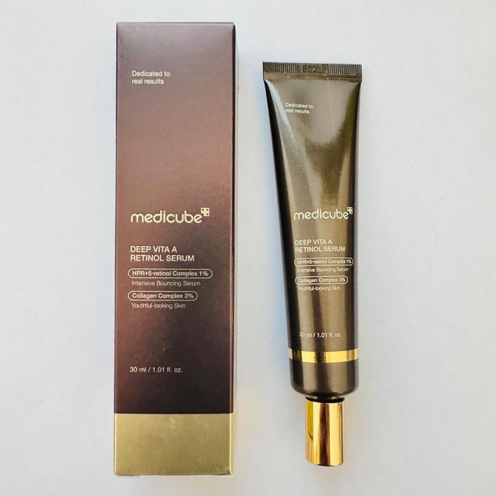 

Medicube Глубокая сыворотка с ретинолом Vita A 30 мл / Антивозрастная, Питательная, Увлажняющая, Увлажняющая, Корейская косметика, K-beauty