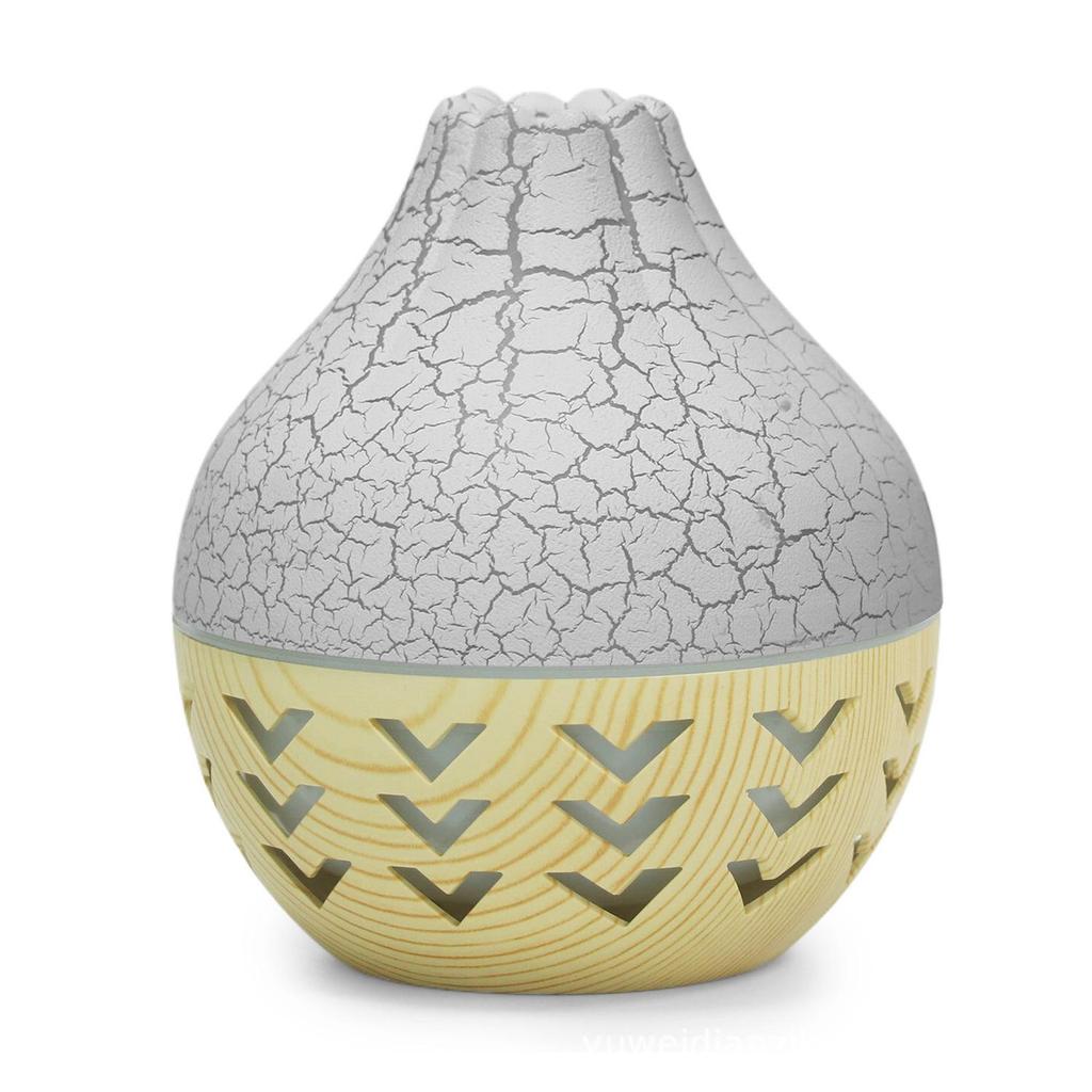 USB Crack Hollow Night Light Humidifier - 5V Mini Air Humidifier for Home and Office
