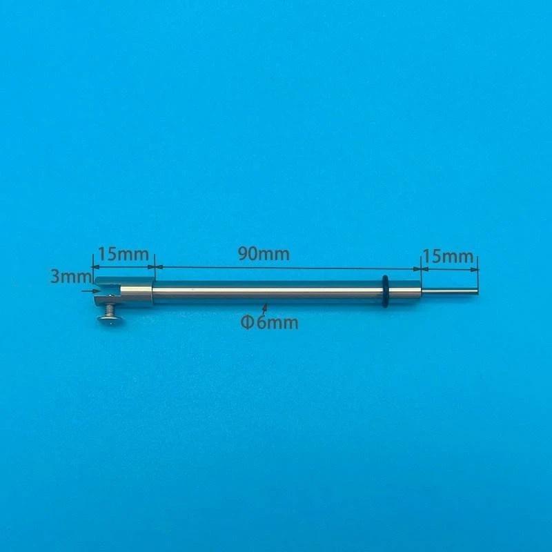 Jj120 Stainless Steel Electrode Clamp Working Electrode Multi Purpose Fixture Small Diameter Gap 3Mm/6Mm