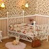 Dollhouse Double Bed 1:12 Scale Miniature with Mattress Wroughtintricate