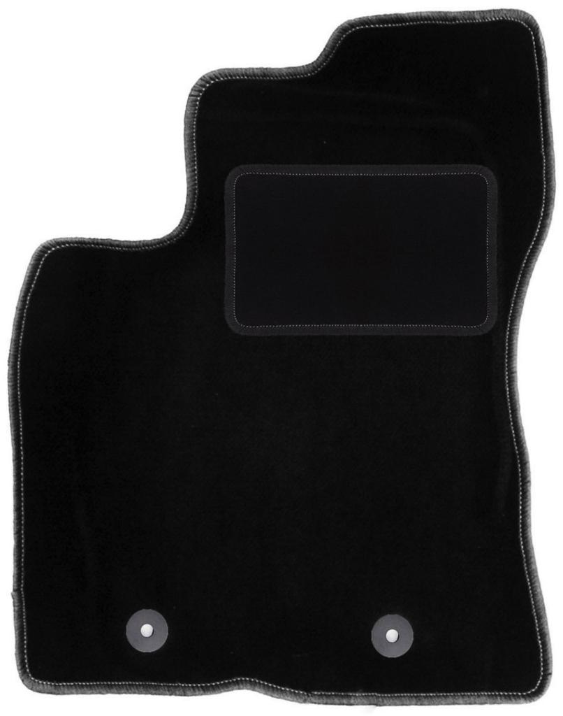 Fahrermatte schwarz für: Toyota Avensis III T27 Kombi, Limousine, Schrägheck (2009-2013)