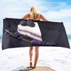 Cakes Beach Towels Cotton Beach Towel Super Absorbent Oversized Lightweight Quick-Dry Bath Towels Sand Free Turkish Beach Towels