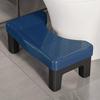 Sgabello da WC in Plastica PP per Adulti e Bambini, Poggiapiedi Antiscivolo per Bagno, Sgabello Gradino, Ausilio per il Sollievo da Emorroidi per Donne Incinte